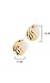Ribbed Dome Earrings Thumb 2