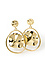 Hammered Geo Drop Earrings Thumb 1