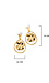 Hammered Geo Drop Earrings Thumb 2
