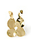 Tiered Pressed Drop Earrings Thumb 1