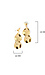 Tiered Pressed Drop Earrings Thumb 2