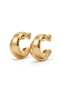Chunky Double-Layered Hoops