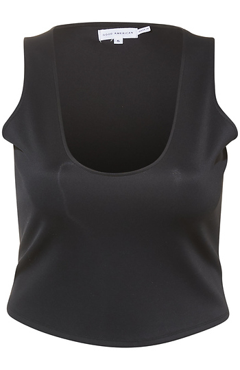 Good American Scoop Neck Tank Slide 1