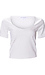 Good American Scuba Scoop Crop Tee Thumb 1