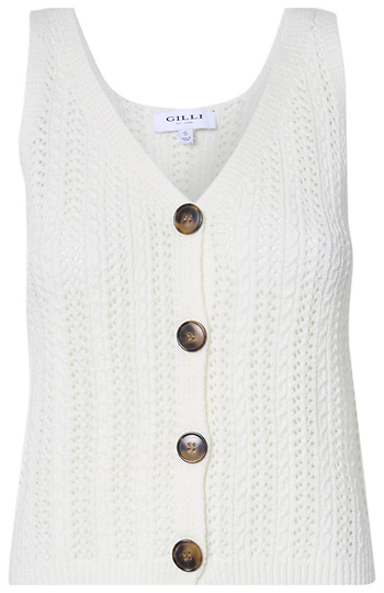 Crochet Button Top Slide 1