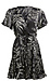 Surplice Mini Dress Thumb 1