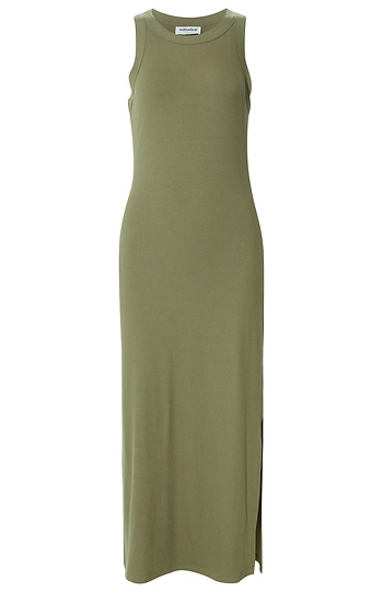 Rib Knit Tank Maxi Dress Slide 1