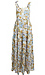 Tie Strap Floral Maxi Dress Thumb 1