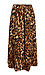 Leopard Double Slit Midi Skirt Thumb 1