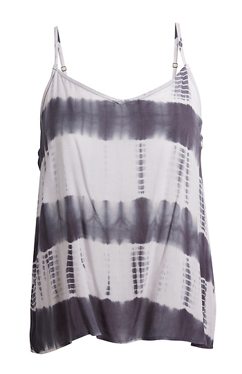 Tie Dye V-Neck Tank Slide 1