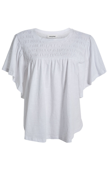 Smocked Dolman Sleeve Top Slide 1