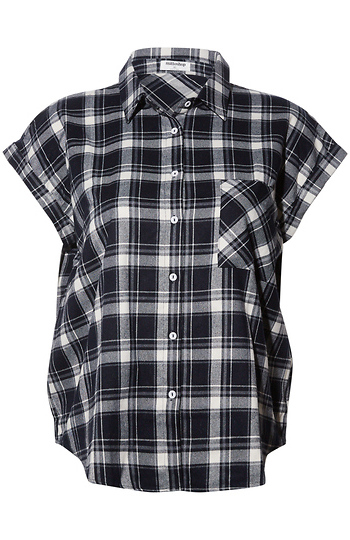 Plaid Button Up Top Slide 1