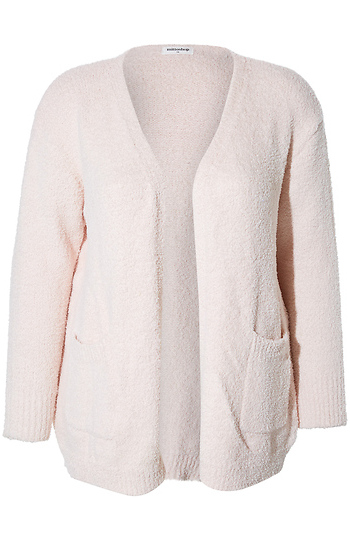 Teddy Open Front Cardigan Slide 1