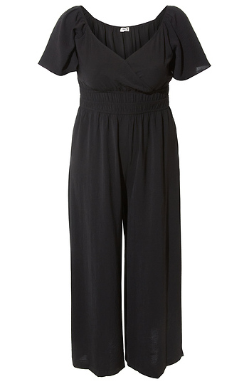 Surplice Jumpsuit Slide 1