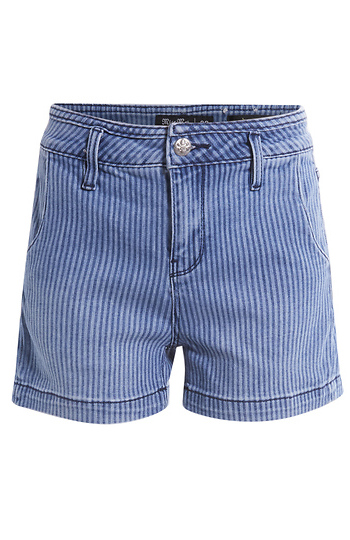 High Rise Striped Short Slide 1