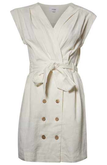 Tie Waist Wrap Dress Slide 1
