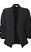 Ruched Sleeve Blazer Thumb 1