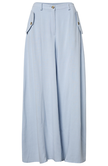 Wide Leg Elastic Back Pant Slide 1