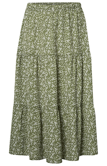 Ditsy Floral Skirt Slide 1