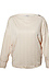 Textured Zipper Detail Long Sleeve Top Thumb 1