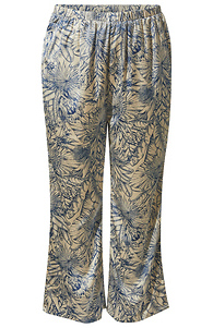 Floral Print Wide Leg Pants Slide 1