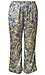 Floral Print Wide Leg Pants Thumb 1