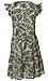 Printed Button Front Mini Dress Thumb 2