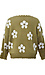 Distressed Floral Patterned Pullover Sweater Thumb 2