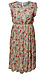 Pleated Floral Dress Thumb 1