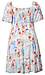 Floral Printed Short Dress Thumb 2