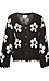Distressed Floral Patterned Cardigan Thumb 1