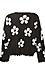 Distressed Floral Patterned Cardigan Thumb 2
