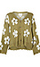 Distressed Floral Patterned Cardigan Thumb 1