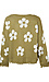 Distressed Floral Patterned Cardigan Thumb 2