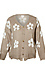 Distressed Floral Patterned Cardigan Thumb 1