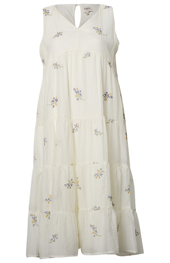 Lavender Printed Maxi Dress Slide 1