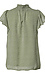Smocked Neck Ruffle Blouse Thumb 2