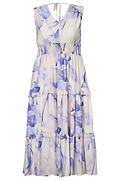 Watercolor Printed Dress