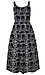 Embroidered Midi Dress Thumb 1
