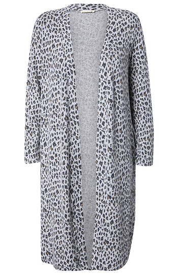 Leopard Print Cardigan Slide 1