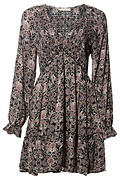Paisley Floral Smocked Tunic
