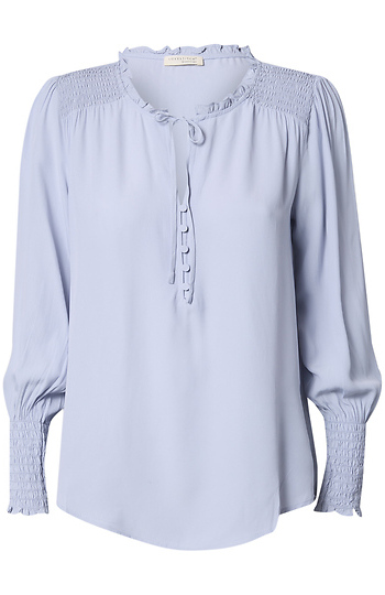 Smocked Long Sleeve Slide 1