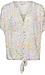 Front Knot Floral Top Thumb 1