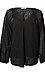 V-Neck Long Sleeve Blouse Thumb 1
