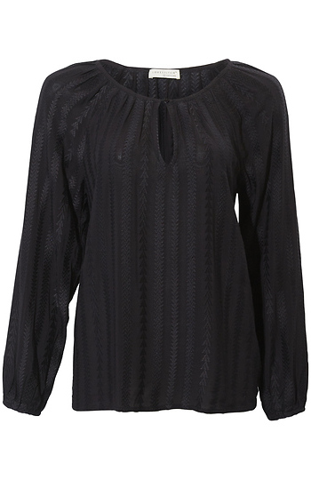 Keyhole Blouse Slide 1