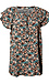 Floral Layered Sleeve Blouse Thumb 1
