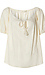 Puff Sleeve Tassel Blouse Thumb 1