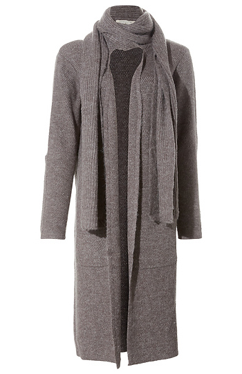 Open Front Duster Cardigan Slide 1