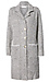 Herringbone Collared Coatigan Thumb 1