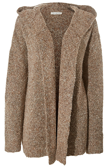 Long Sleeve Hooded Cardigan Slide 1